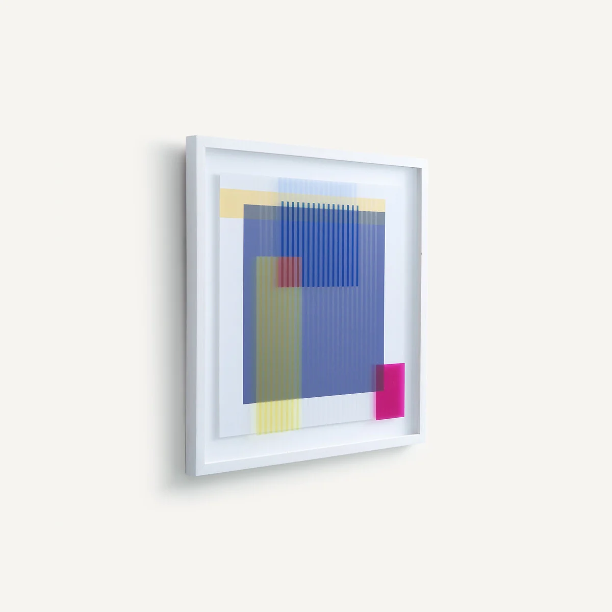 Seris Screen Printed Glass Wall Art – image 3