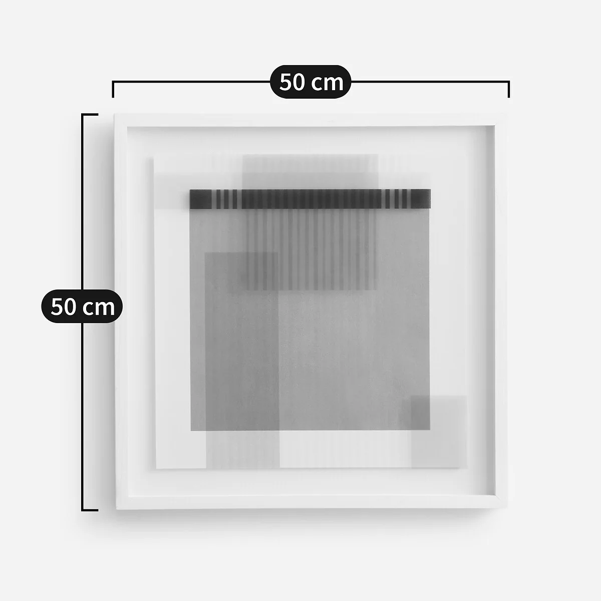 Seris Screen Printed Glass Wall Art – image 8