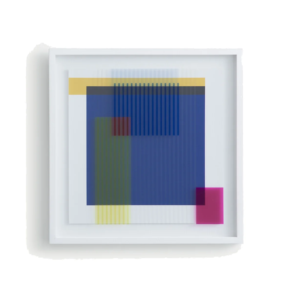 Seris Screen Printed Glass Wall Art – image 1