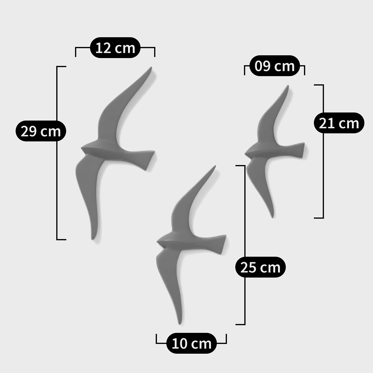 Tuga Bird Wall Art (Set of 3) – image 4