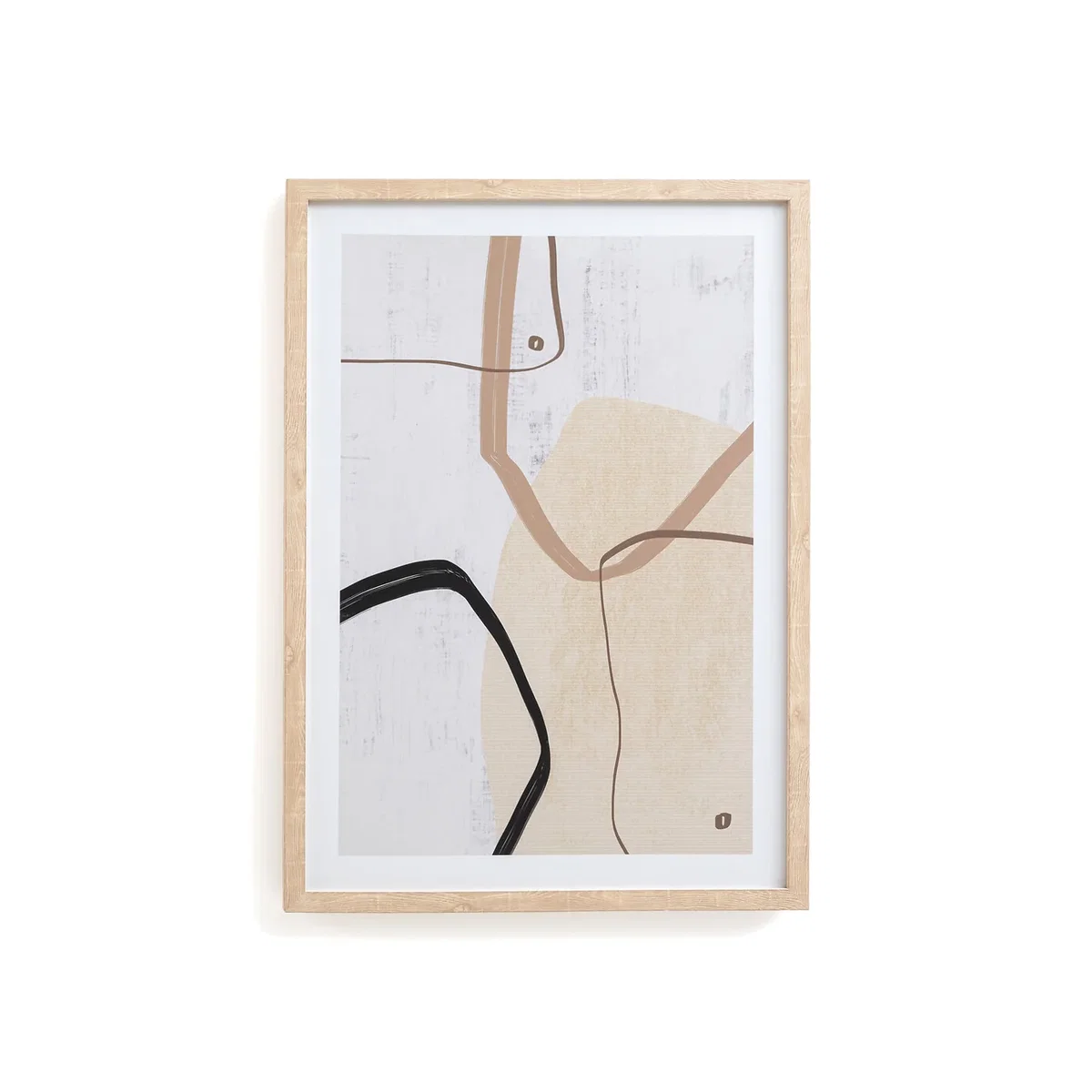 Saya 50 x 70cm Framed Printed Poster