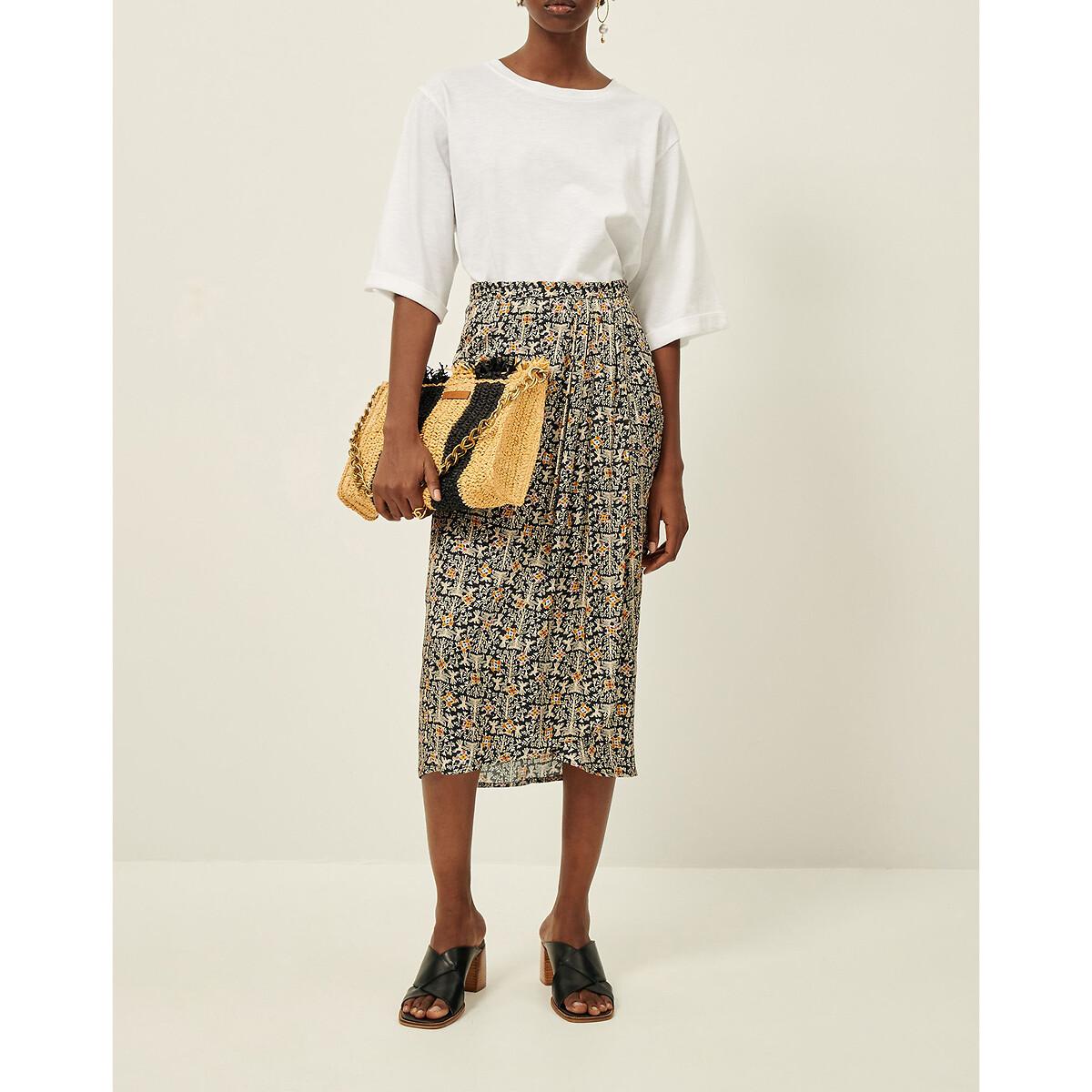 Ady Mid-Length Skirt in Graphic Print – image 4