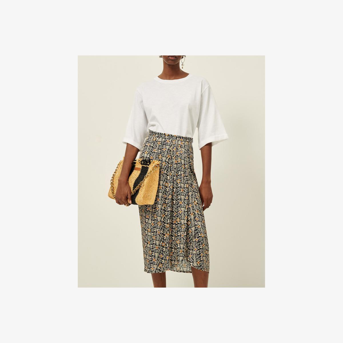 Ady Mid-Length Skirt in Graphic Print – image 1