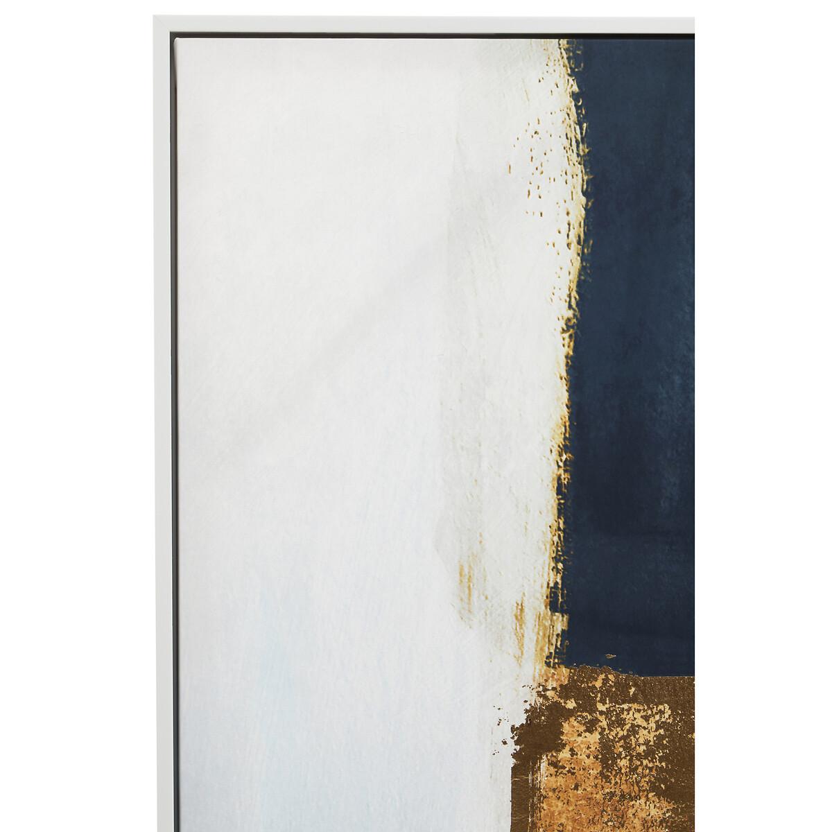 103cm Blue & Gold Foil Wall Art – image 3