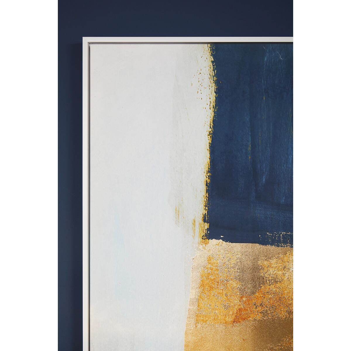 103cm Blue & Gold Foil Wall Art – image 10