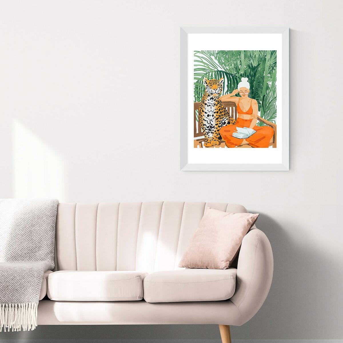 A2 Unframed Jungle Vacay II Print – image 2