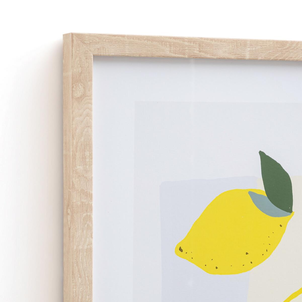 Boda Framed Lemon Print Poster – image 3