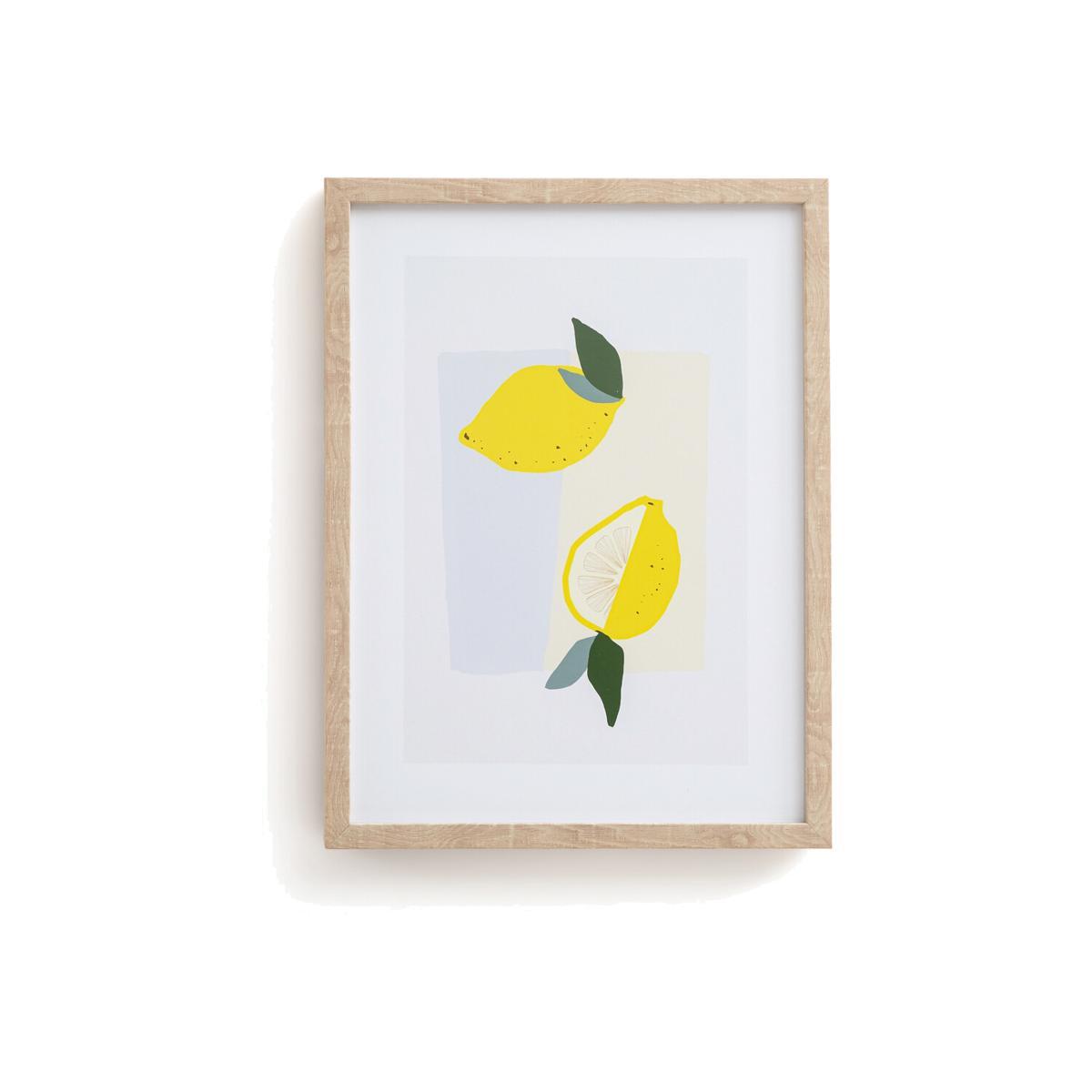 Boda Framed Lemon Print Poster – image 1