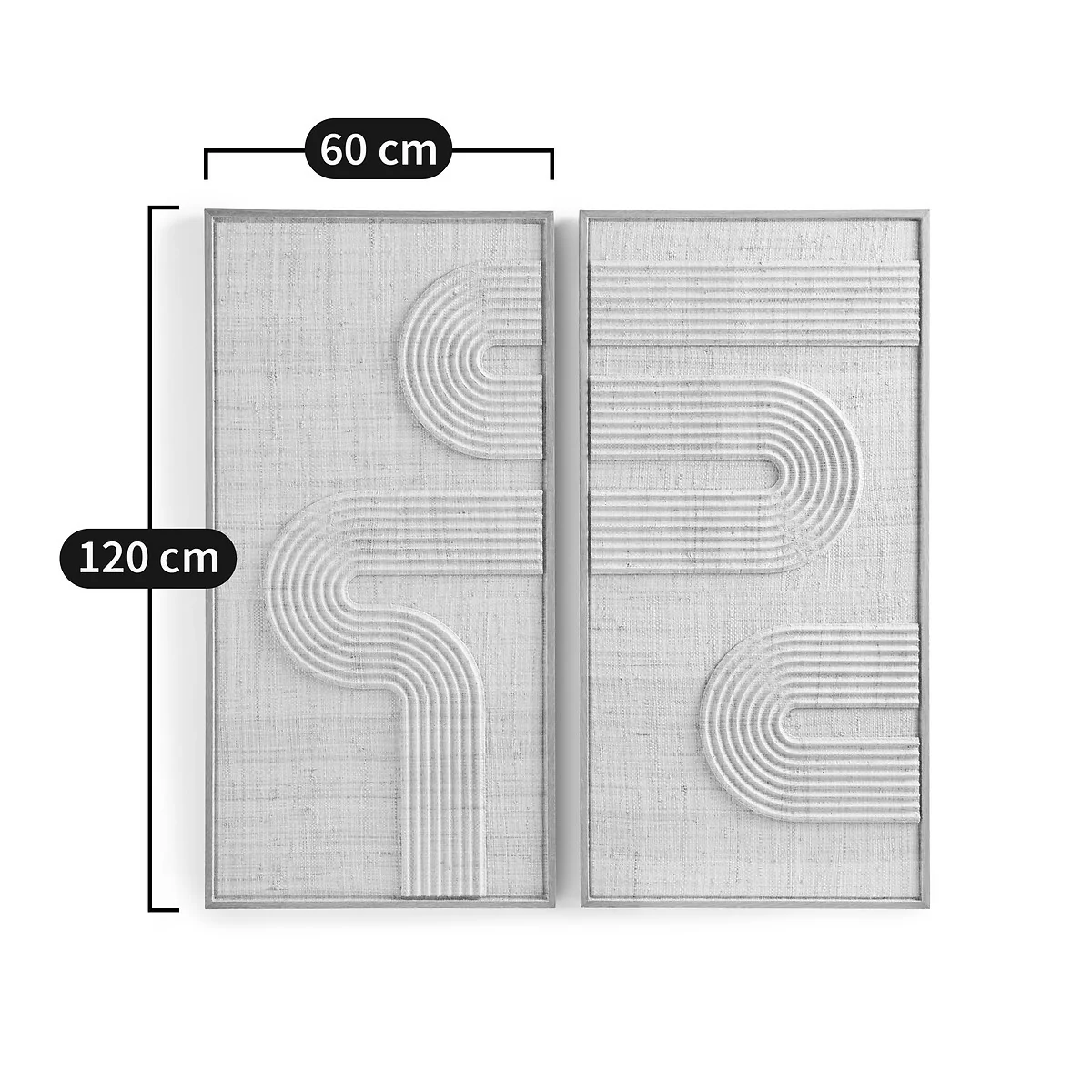 Telaga Woven Palm Double Wall Art – image 5