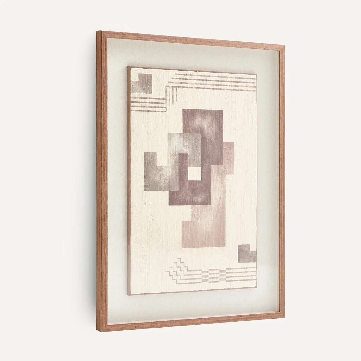 Adriano Geometric Print Canvas Wall Art – image 3