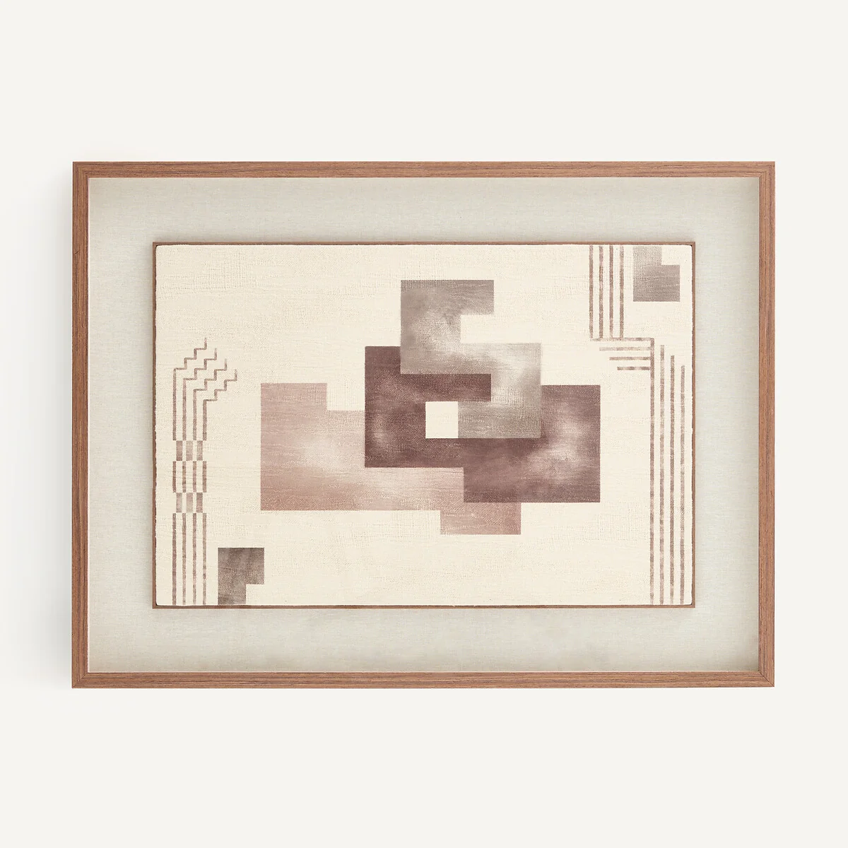 Adriano Geometric Print Canvas Wall Art – image 4