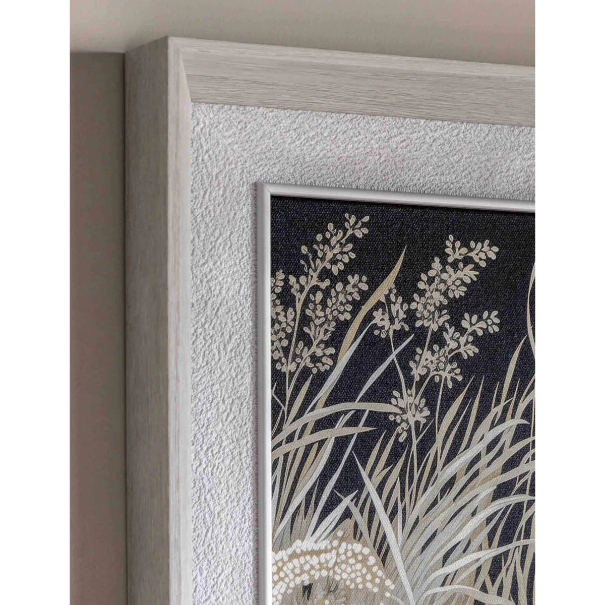Gallery Direct Set of 2 Evening Peace Nature Framed Canvases White/Black – image 6