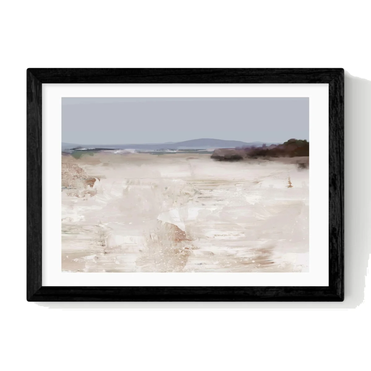 East End Prints Cali Framed Art Print Black – image 1