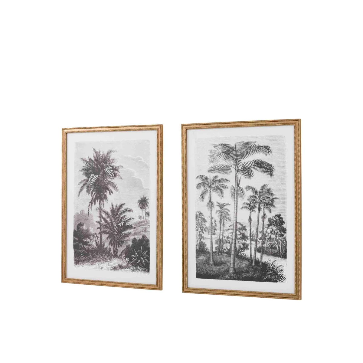 Gallery Direct Set of 2 Colonial Sketches Rectangle Framed Art Taupe – image 4