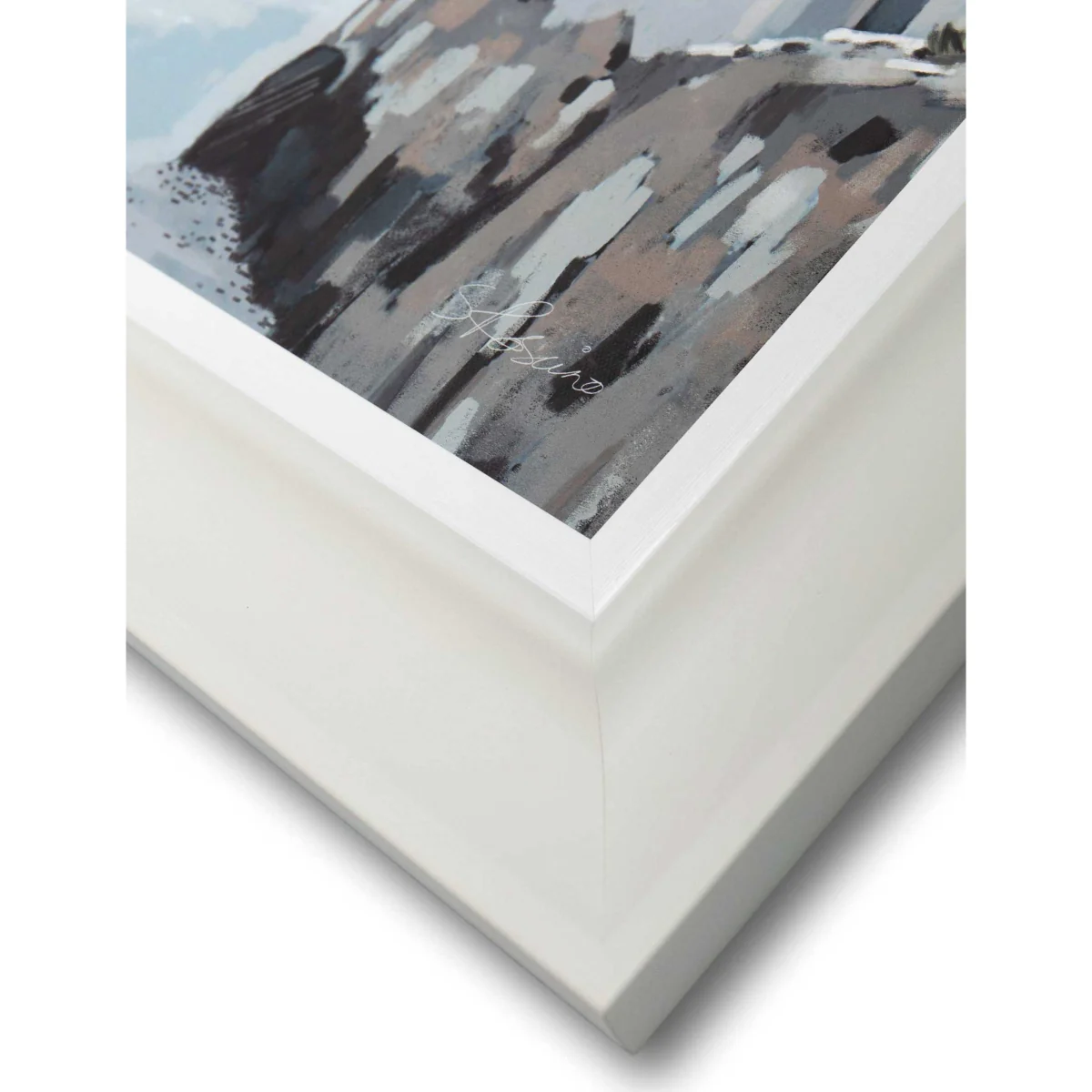 Gallery Direct Calm Cove Framed Canvas Multi – image 4