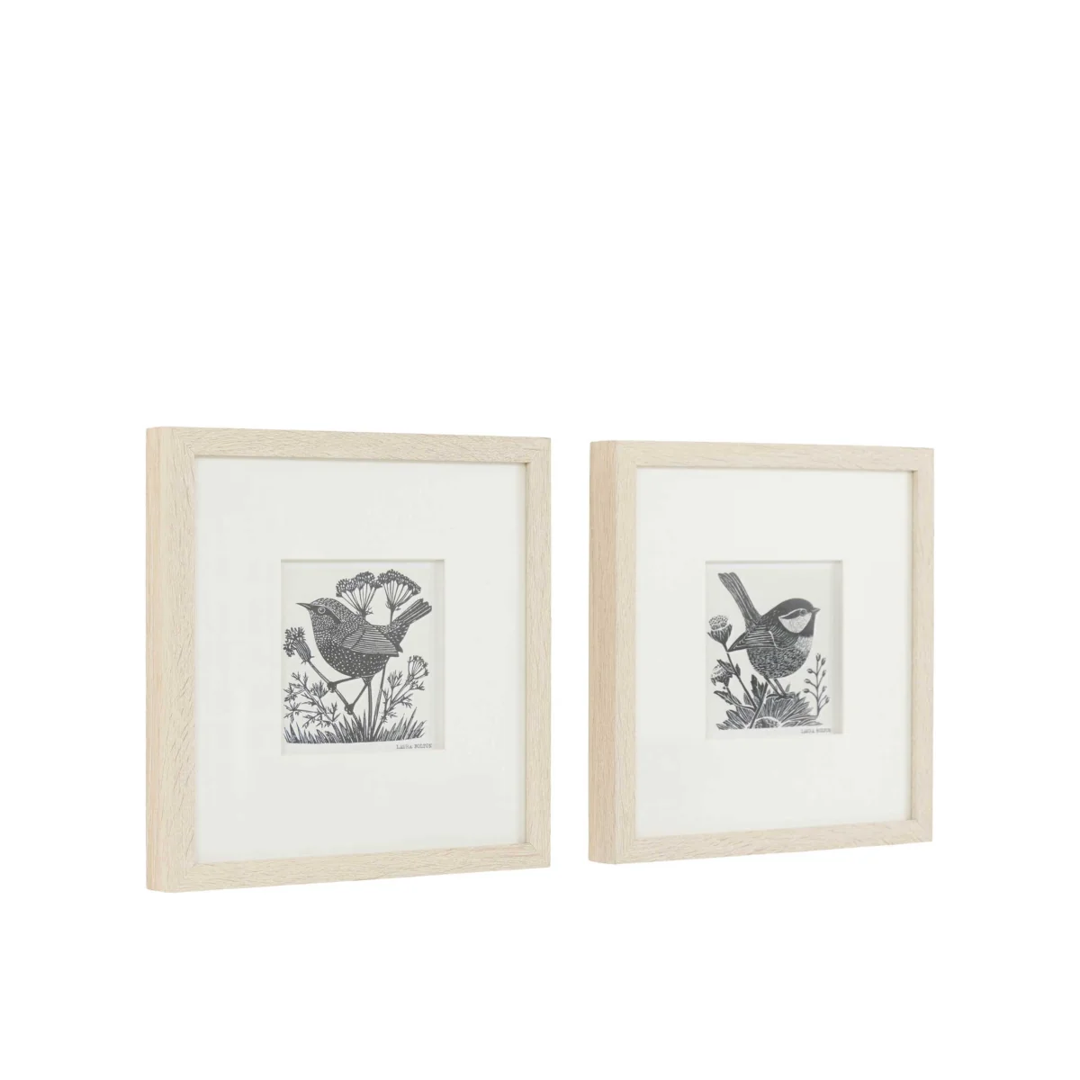 Gallery Direct Set of 2 Rural Studies I Framed Art Black Mix – image 2