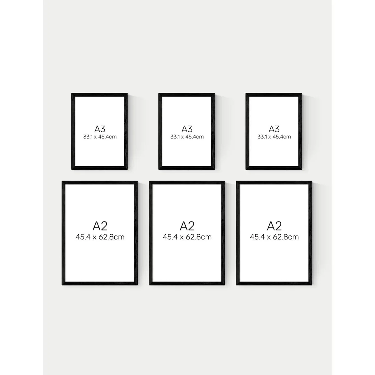 East End Prints Botanical Beach Twin Set Framed Art - A3 - White, Natural,White,Black – image 3