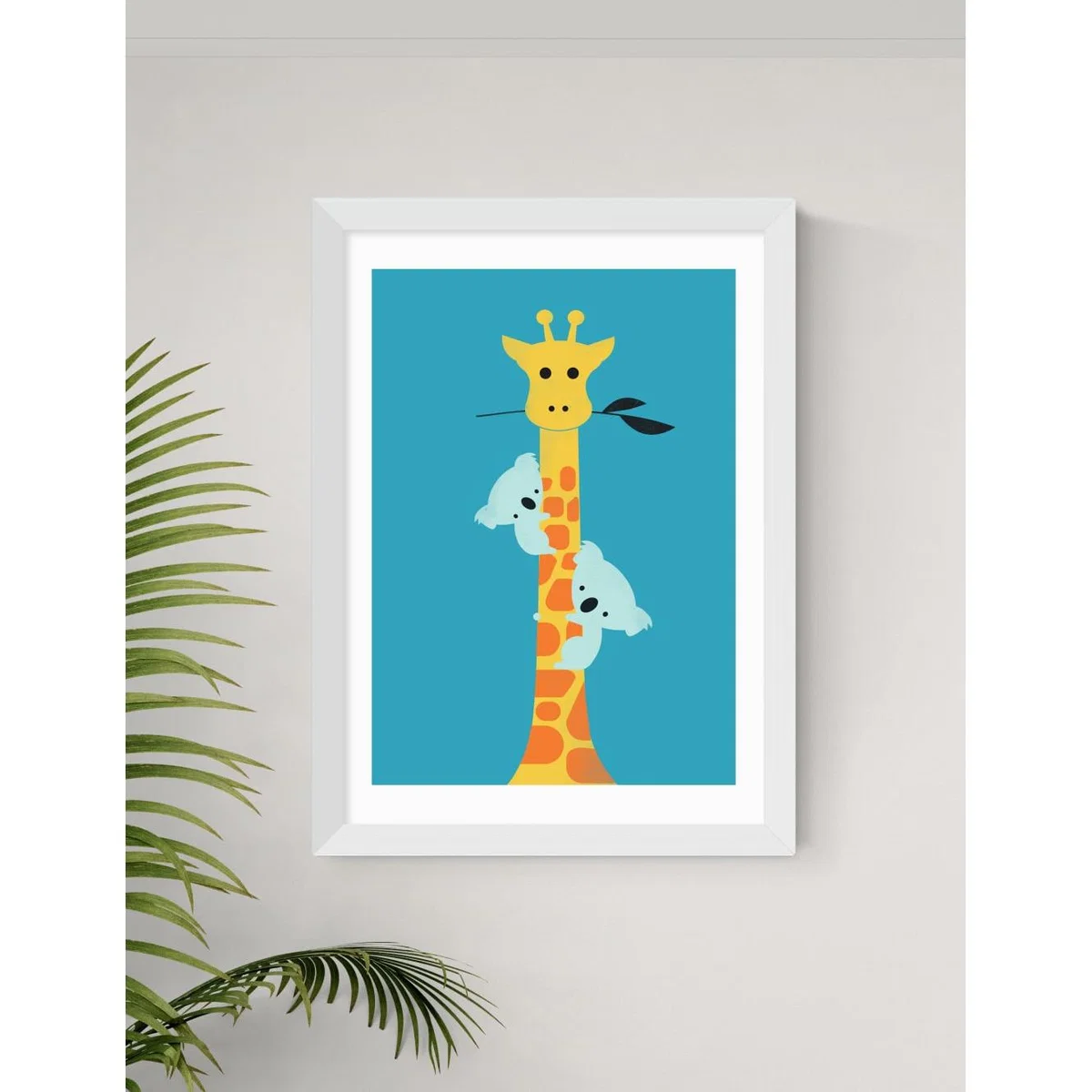 East End Prints I'll Be Your Tree Framed Art - A1 - Black, Black,White,Natural – image 3