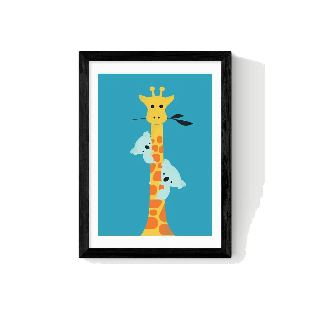 East End Prints I'll Be Your Tree Framed Art - A1 - Black, Black,White,Natural – image 1
