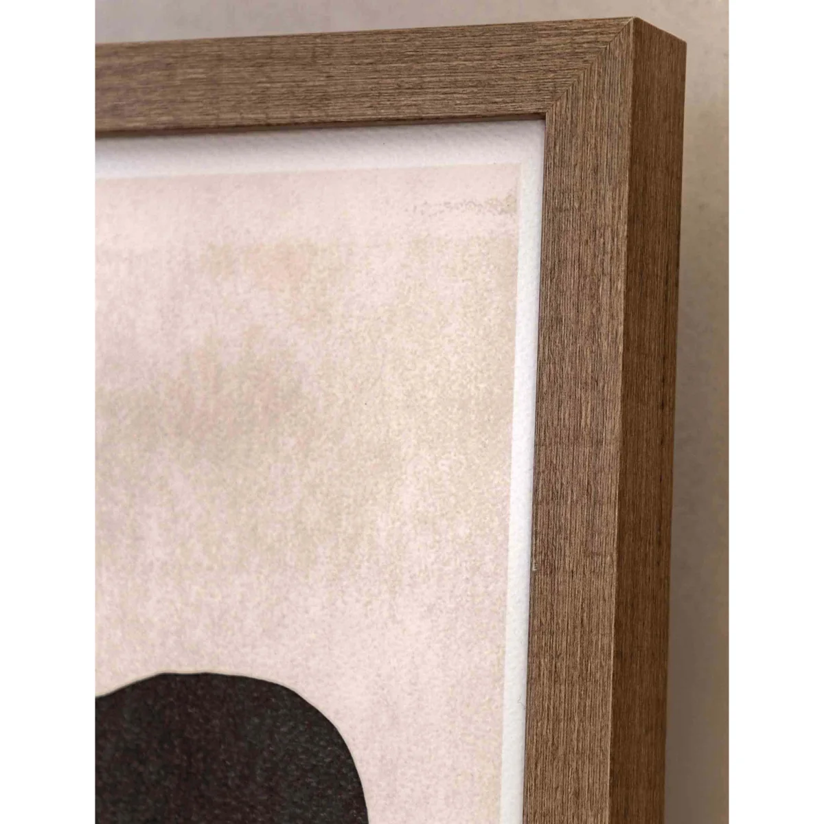 Gallery Direct Set of 3 Pebble Collection Framed Canvas Brown Mix – image 7