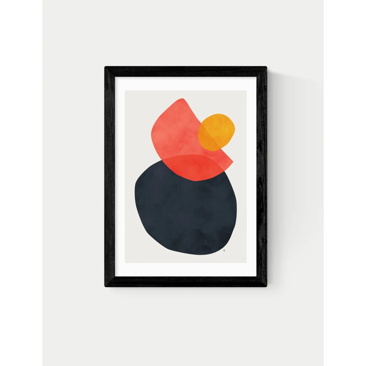 East End Prints Balance Framed Art White – image 2