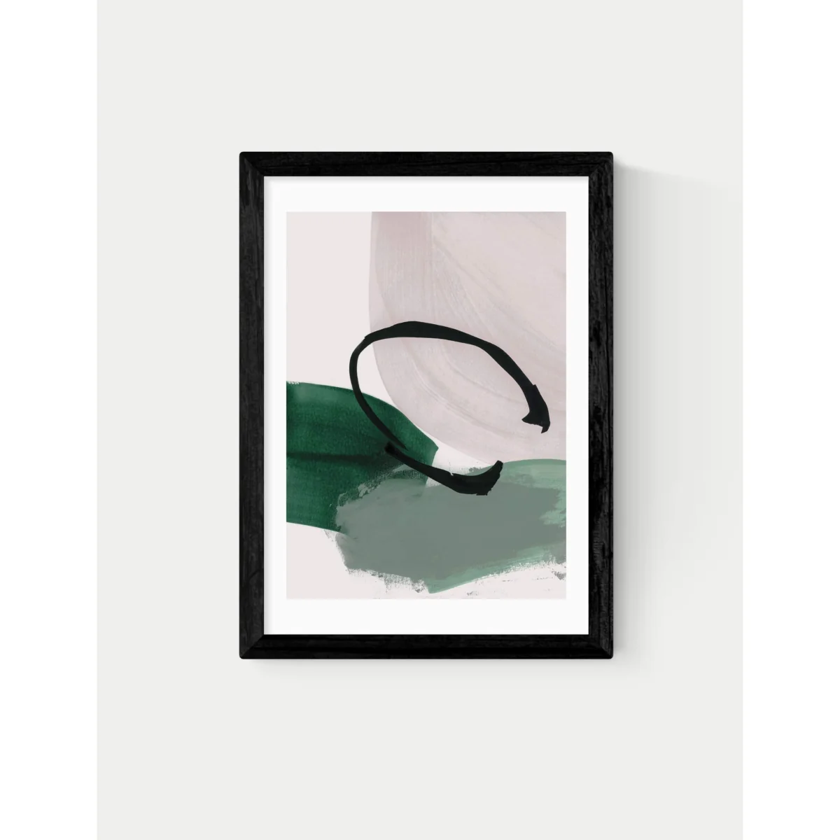 East End Prints Abstract Minimalist Rectangle Framed Art Natural – image 2