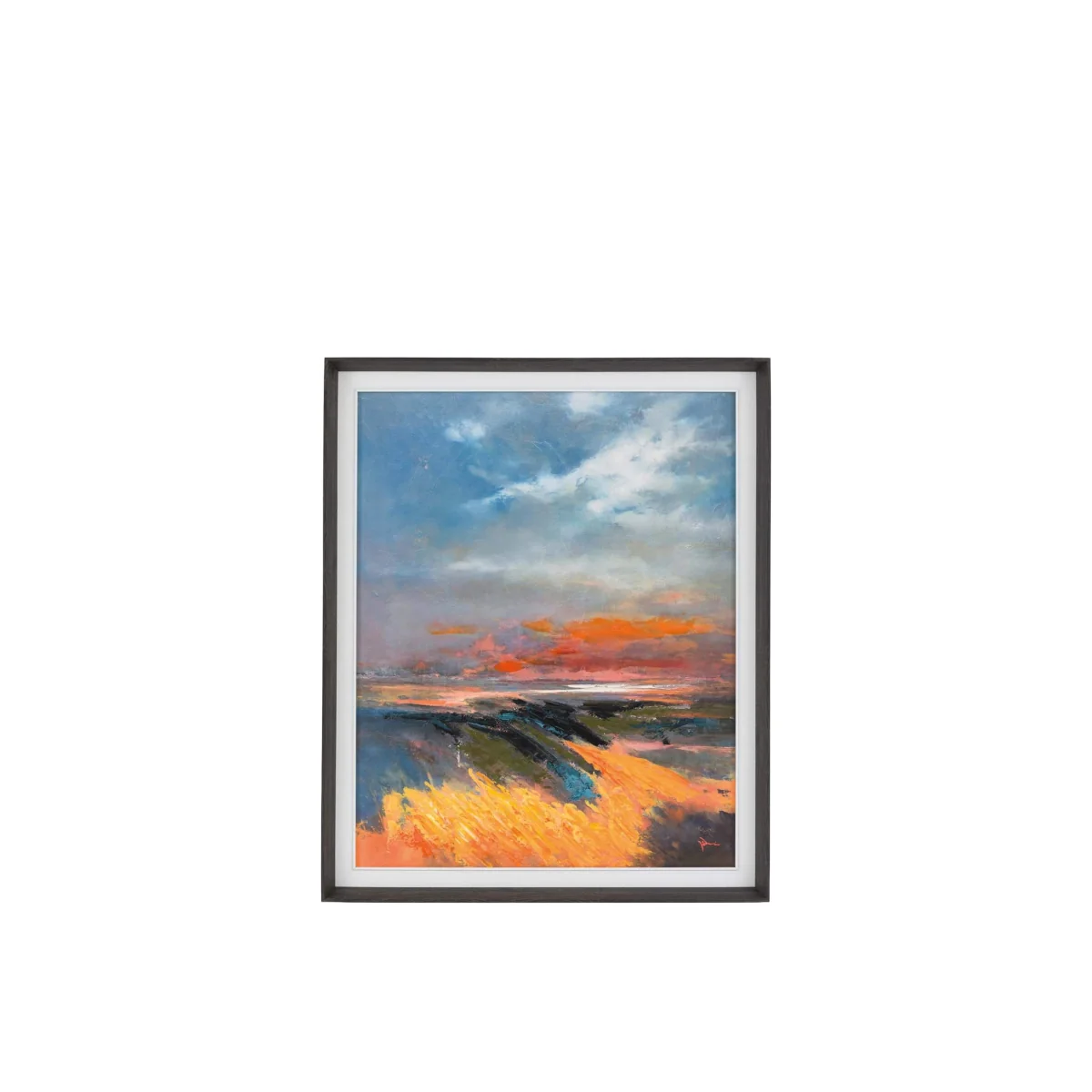 Gallery Direct Coastal Glow Nature Rectangle Framed Canvas Multi – image 2