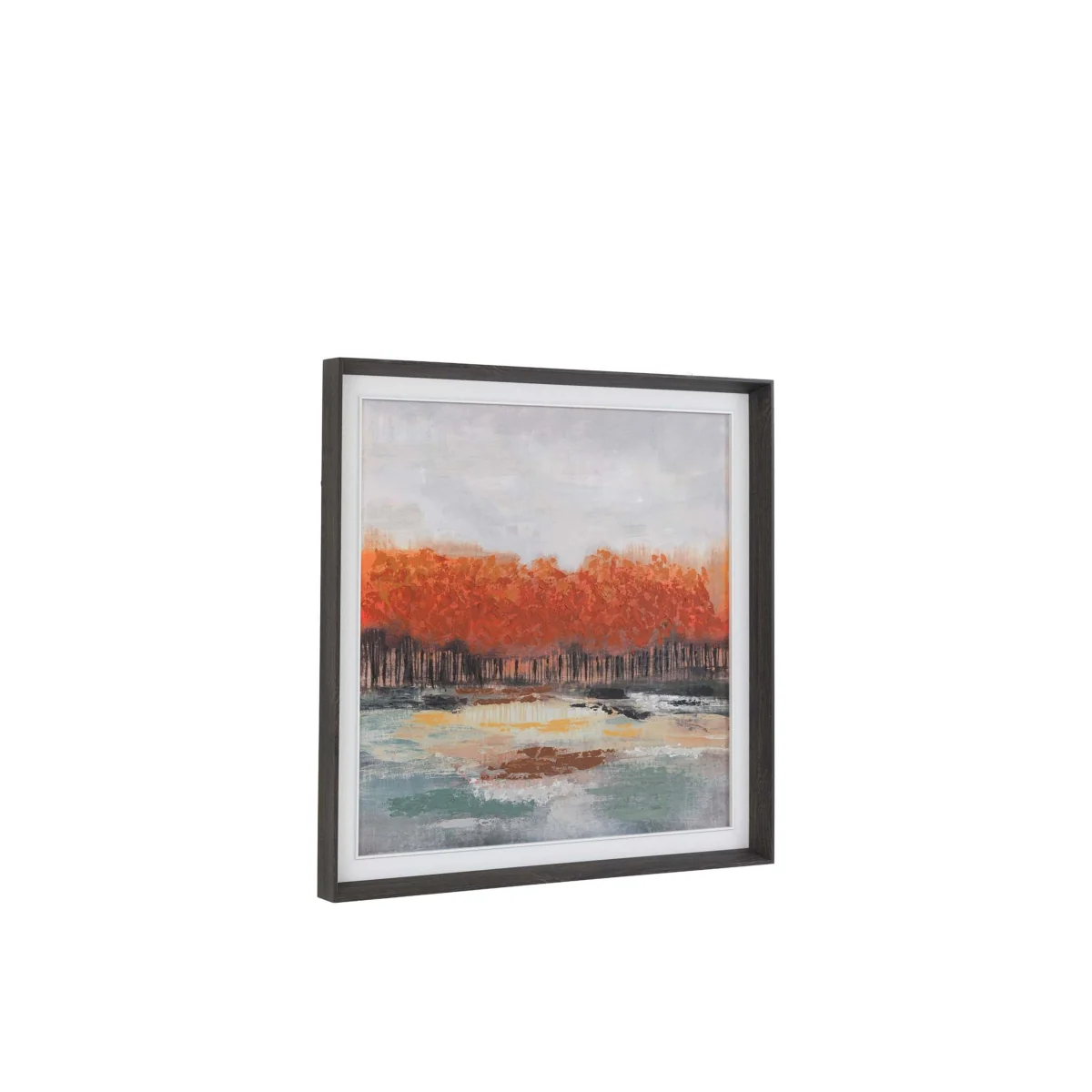 Gallery Direct Vibrant Vision Framed Canvas Dark Orange – image 6