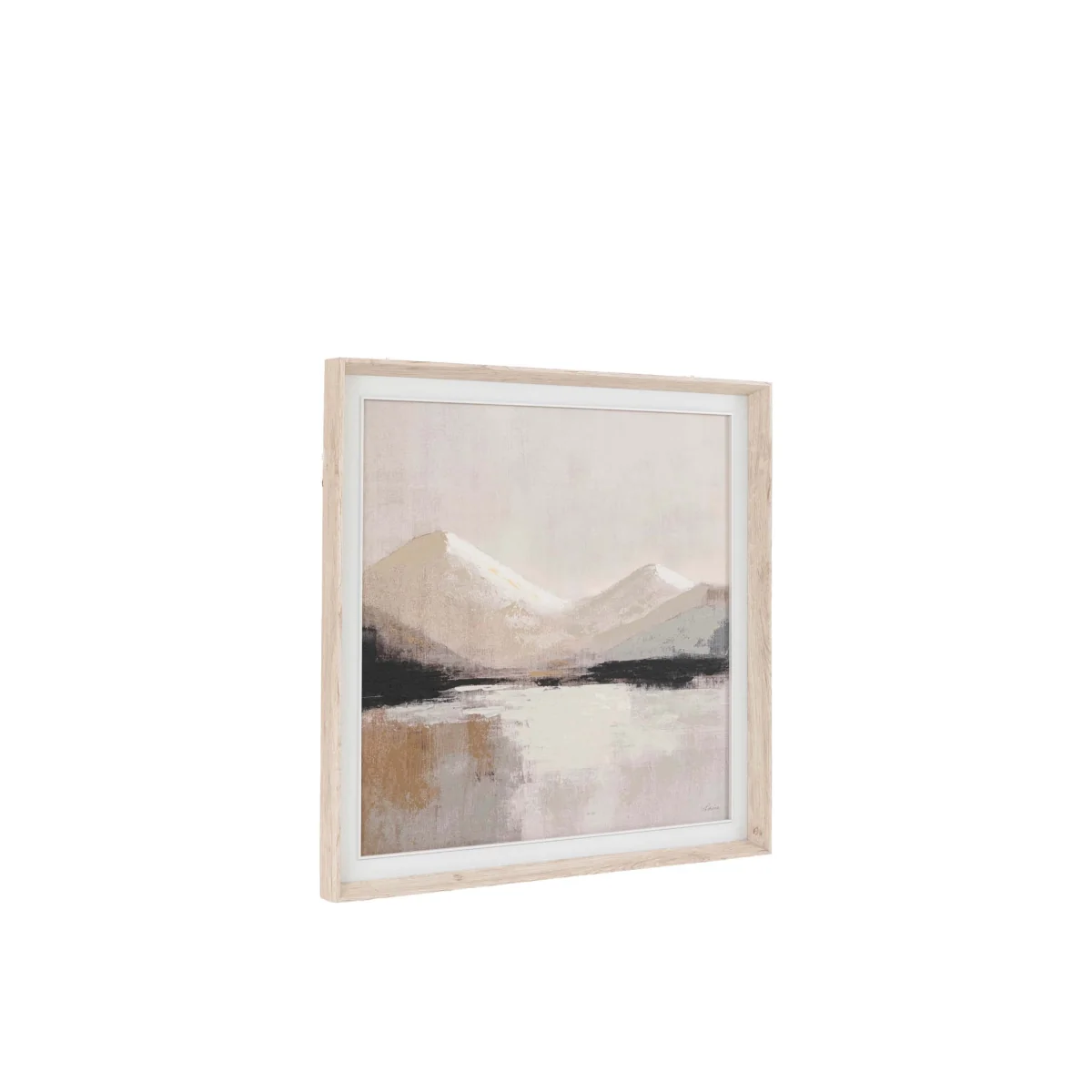 Gallery Direct Beyond the Pale Framed Canvas Taupe – image 3