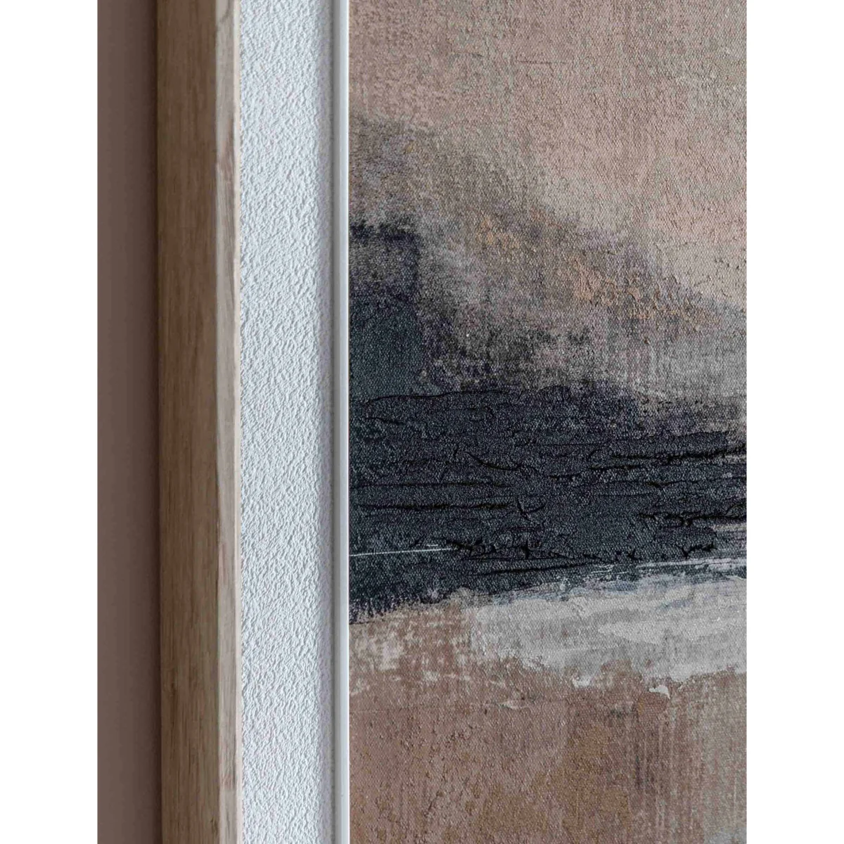 Gallery Direct Beyond the Pale Framed Canvas Taupe – image 4