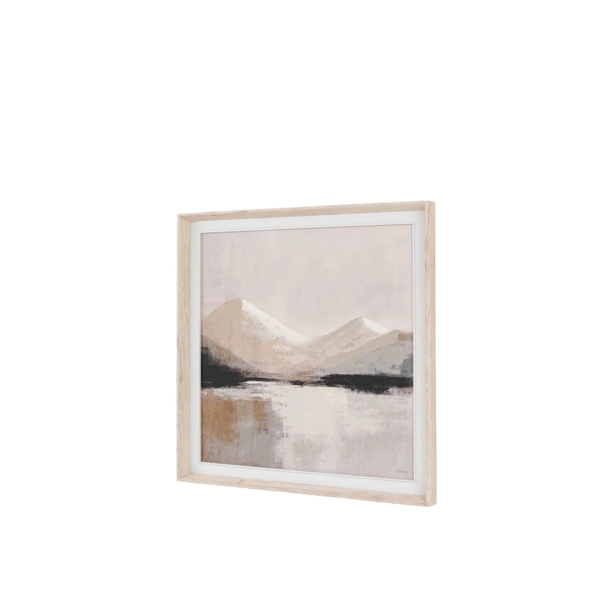 Gallery Direct Beyond the Pale Framed Canvas Taupe – image 6