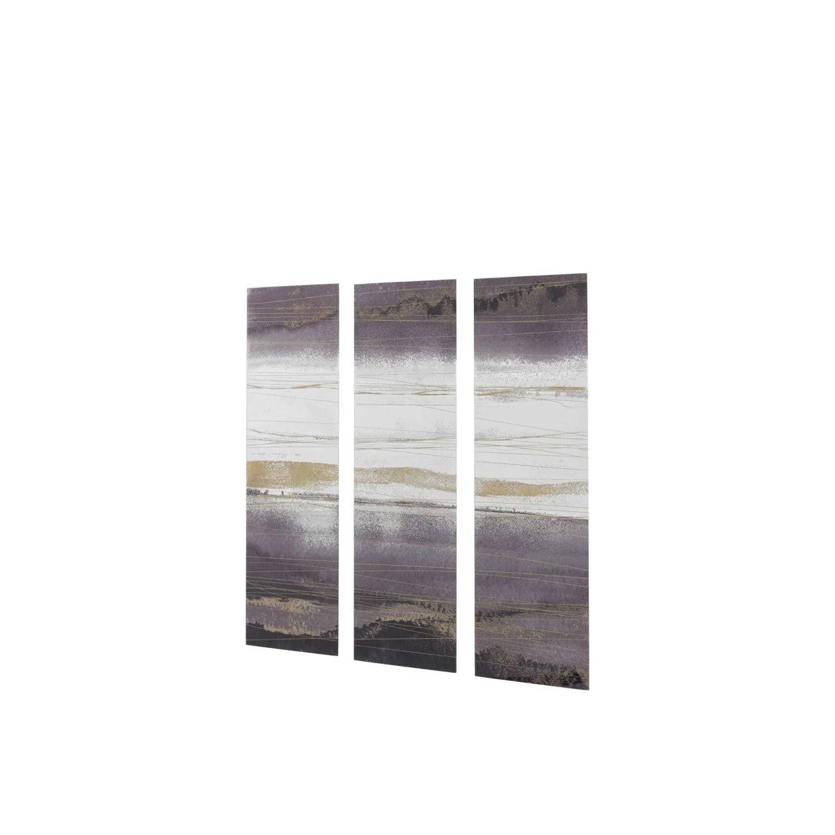 Gallery Direct Set of 3 Noir Sands Triptych Canvases Light Purple – image 3