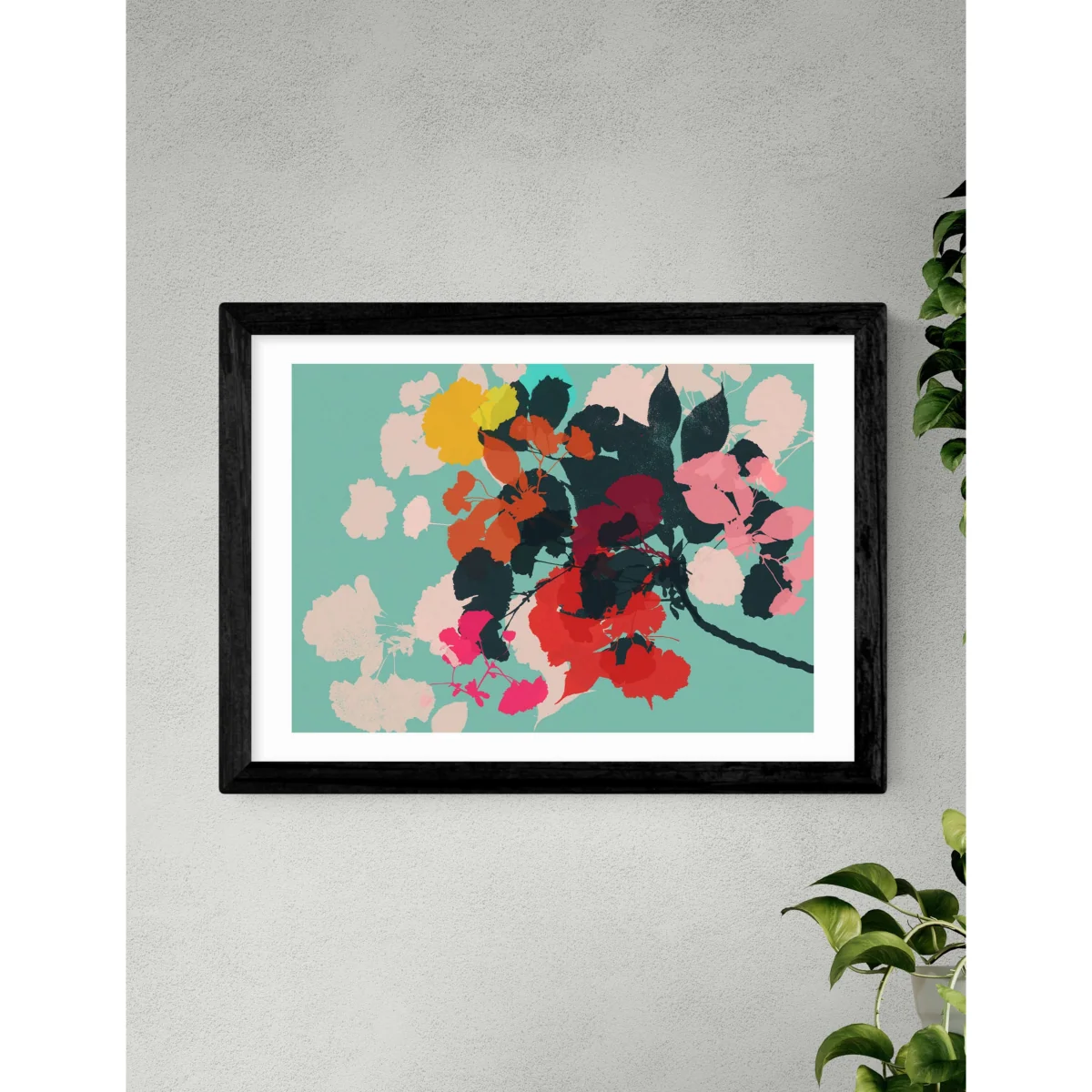 East End Prints Cherry Blossoms Framed Art Black – image 2
