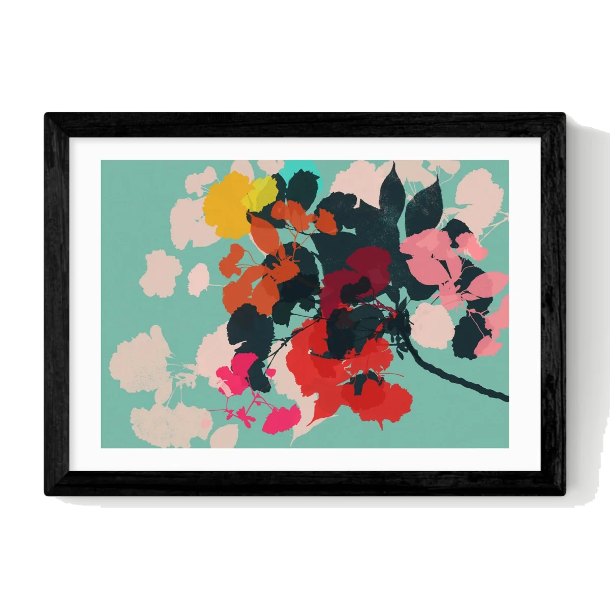 East End Prints Cherry Blossoms Framed Art Black – image 1