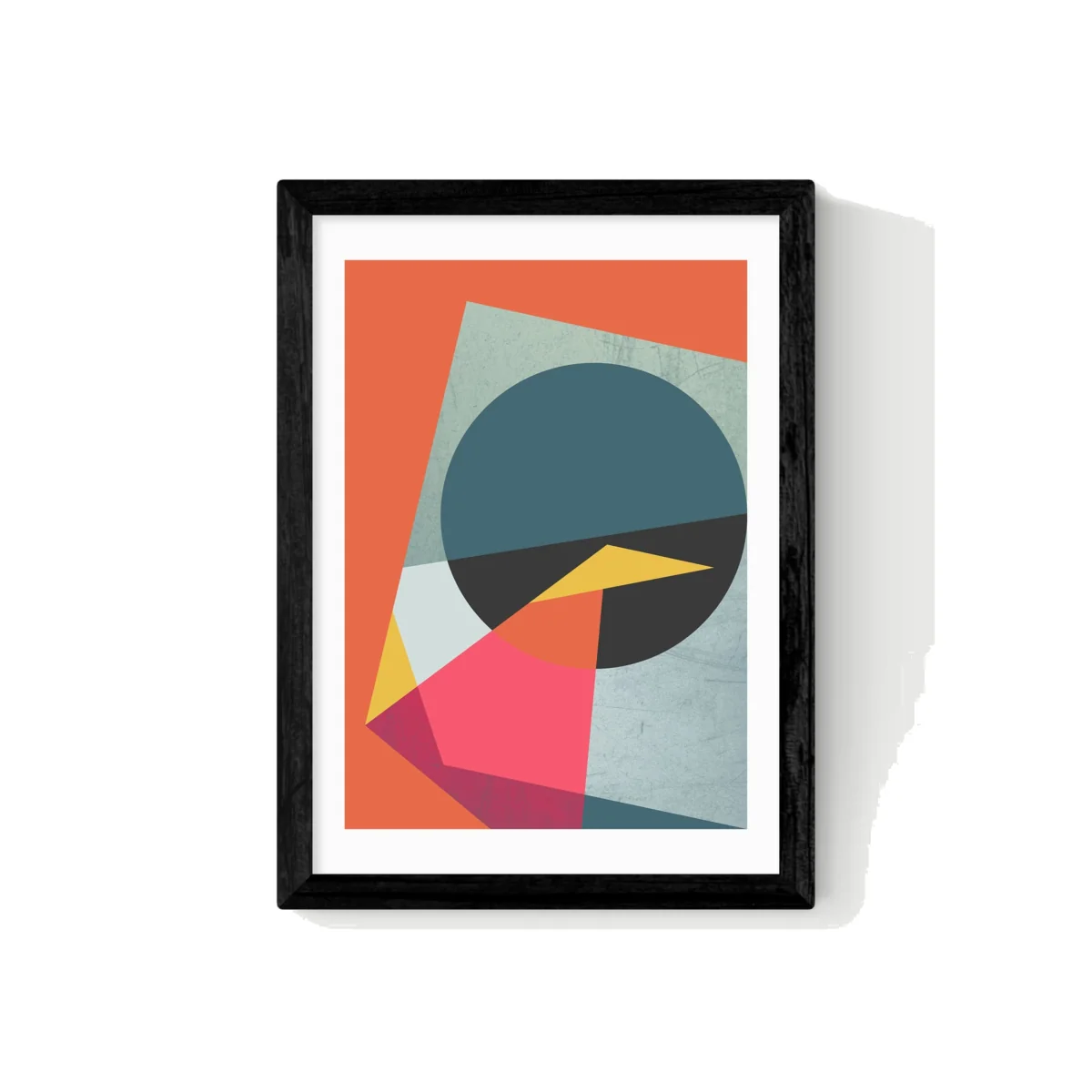 East End Prints Graphic 2 Framed Art Print Black – image 1