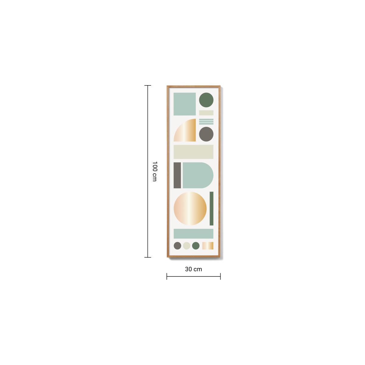 Tom Pigeon, 'Banner' Metallic Ink Framed Print, 30 x 100cm – image 10