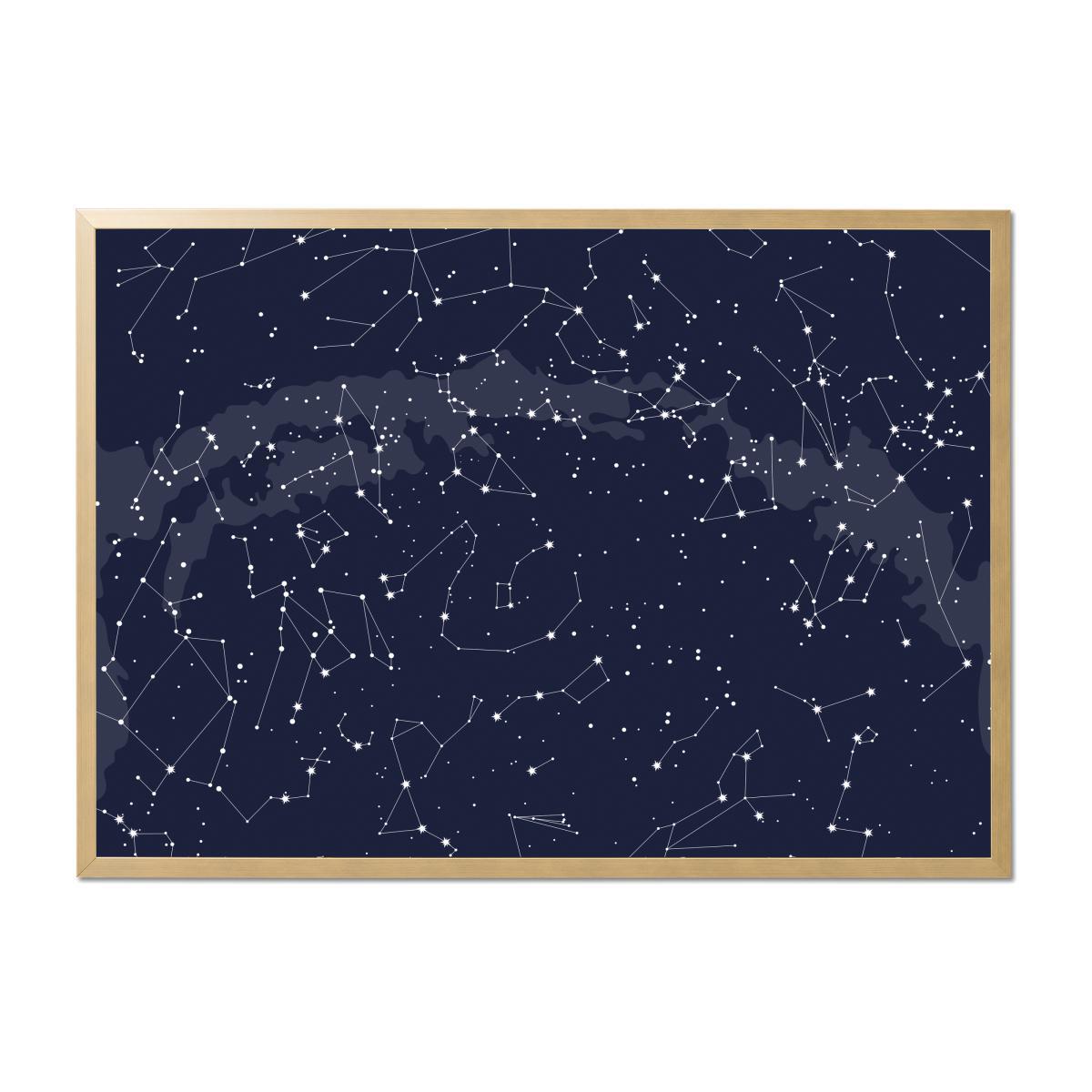 Luna Celestial Framed Print, 70 x 100cm – image 1