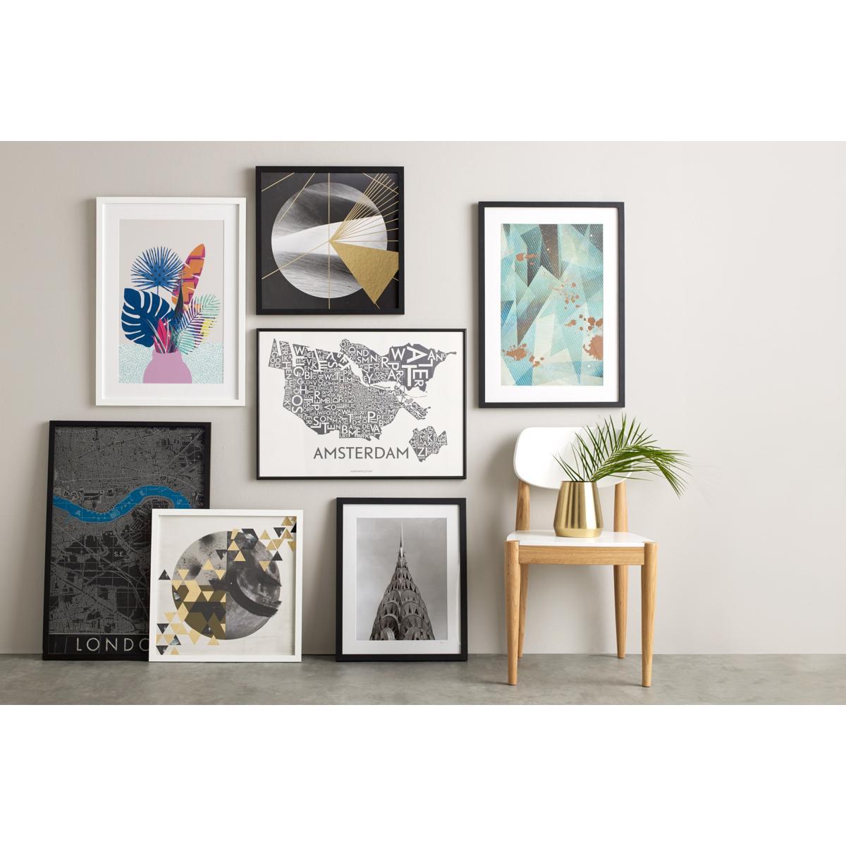 Golden Perspective 50 x 50cm, Framed Print – image 5