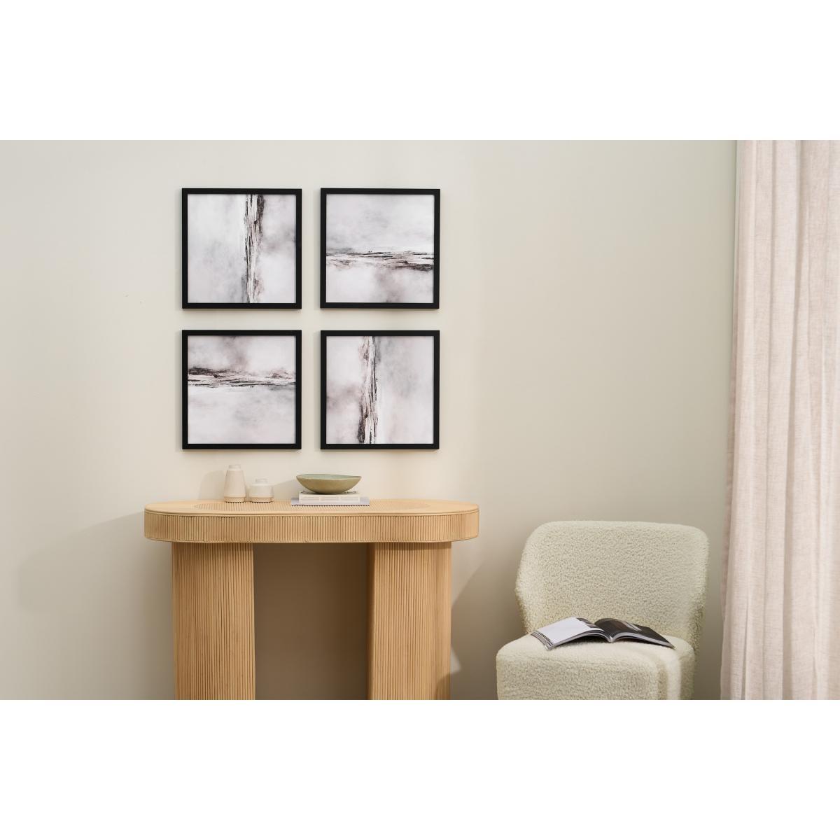 Dan Hobday, 'Soft Abstract' Set of 4 Framed Prints, 40 x 40cm – image 3