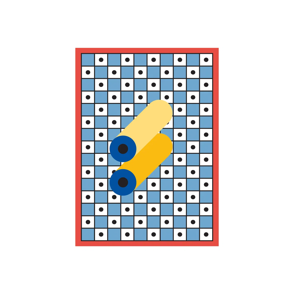 Nathalie du Pasquier - Manifesto 03 Poster - / 49 x 67.8 cm by The Wrong Shop Multicoloured
