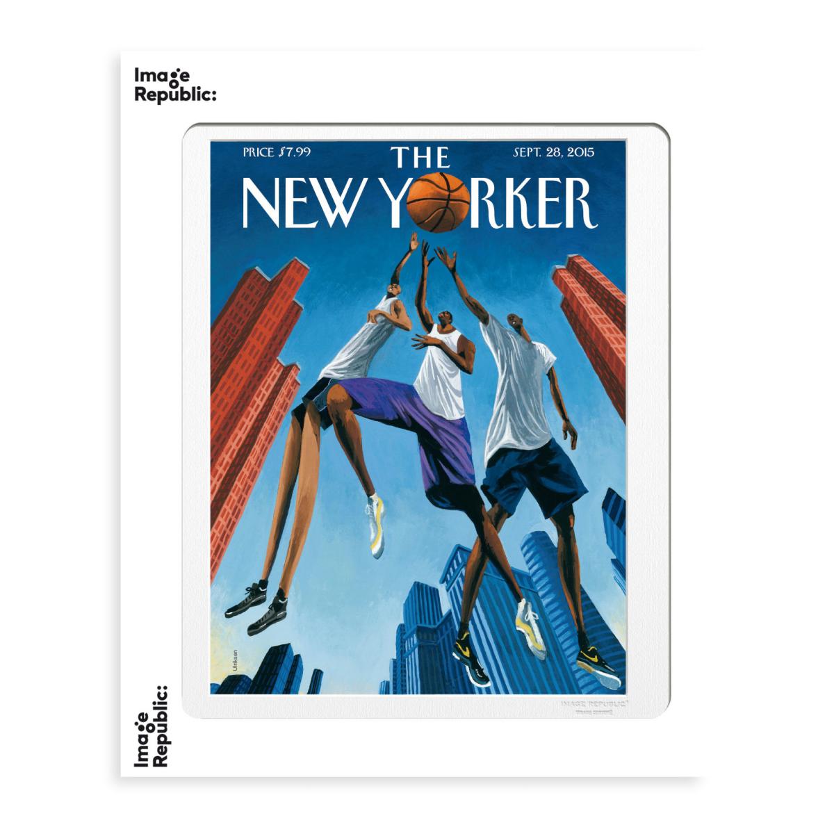 The New Yorker / Basketball, Mark Ulriksen Poster - / 40 x 50cm by Image Republic Multicoloured – image 2