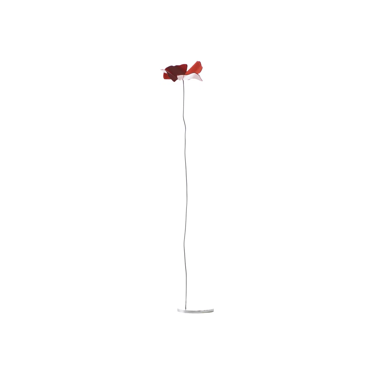 Papavero Large Decoration - / Steel - H 57 cm by Opinion Ciatti Red