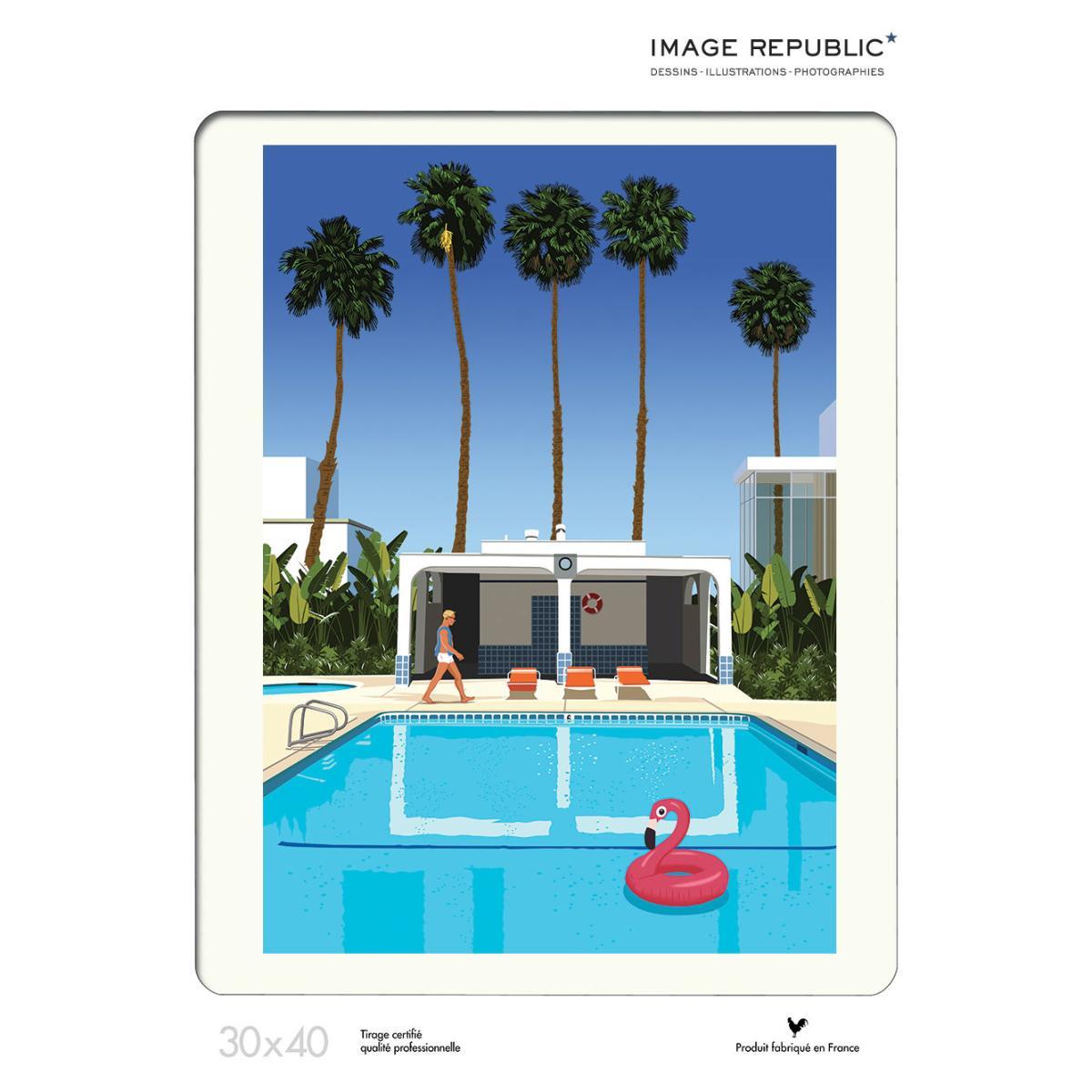 Paulo Mariotti - Palm Springs Poster - 40 x 50 cm by Image Republic Multicoloured – image 2