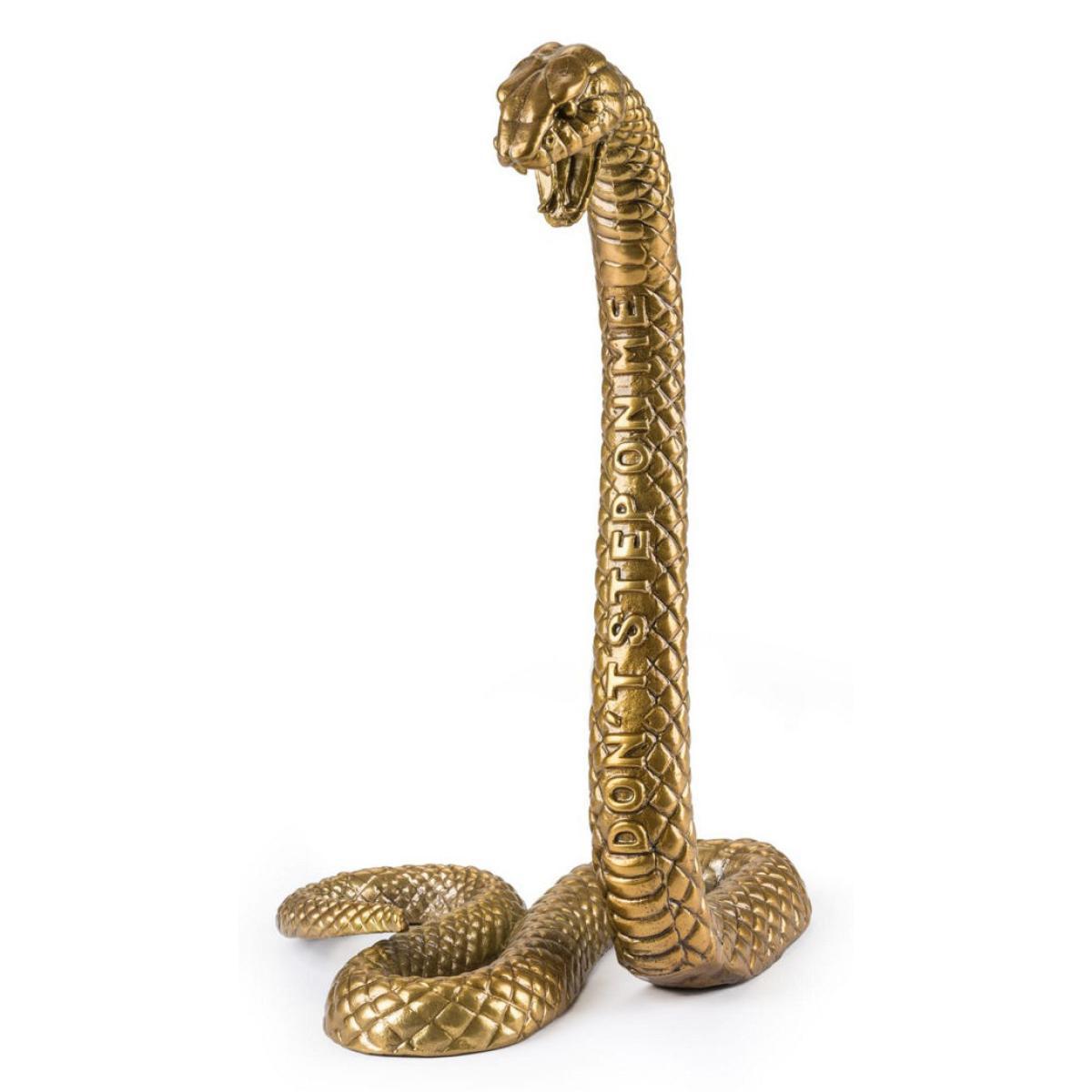 Snake Decoration - To put - H 43,5 cm by Diesel living with Seletti Gold – image 2