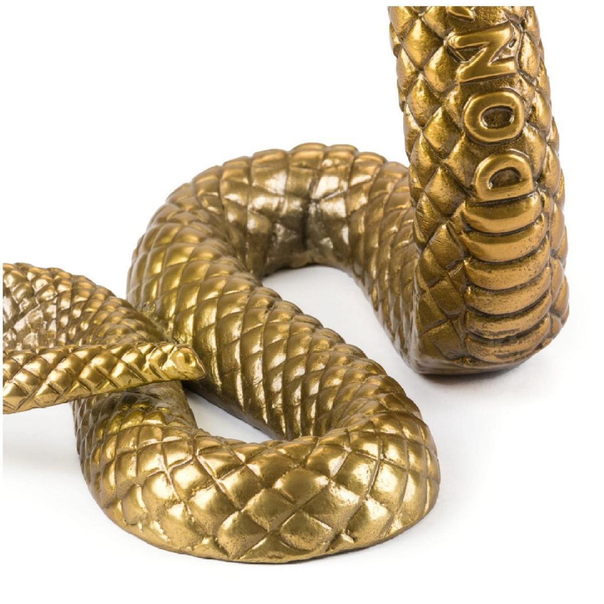 Snake Decoration - To put - H 43,5 cm by Diesel living with Seletti Gold – image 5