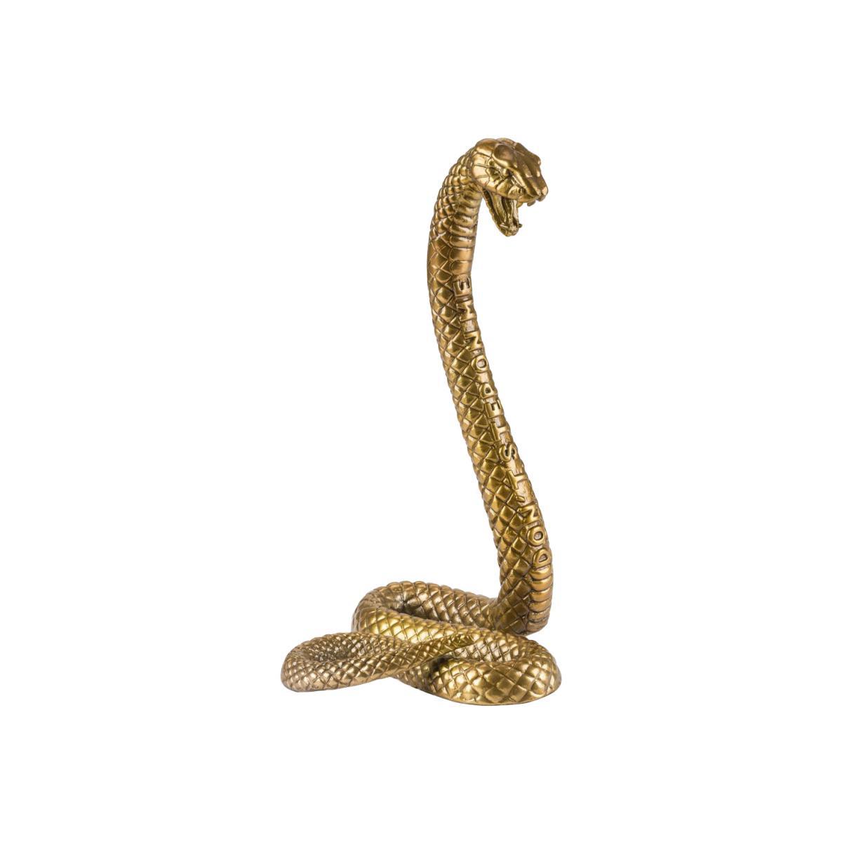 Snake Decoration - To put - H 43,5 cm by Diesel living with Seletti Gold – image 1