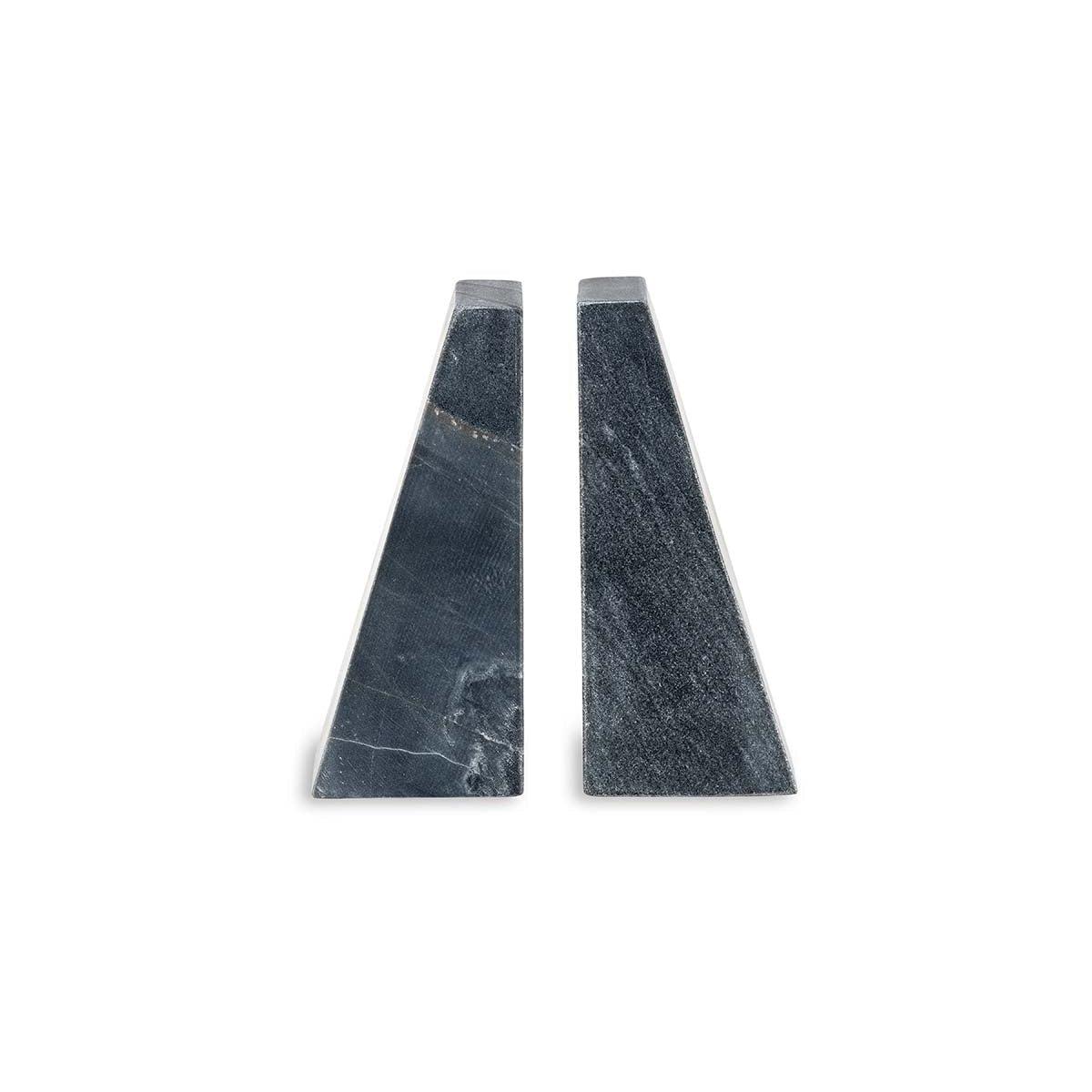 Nkuku Juda Marble Bookends | Decorative Accessories | Black – image 4