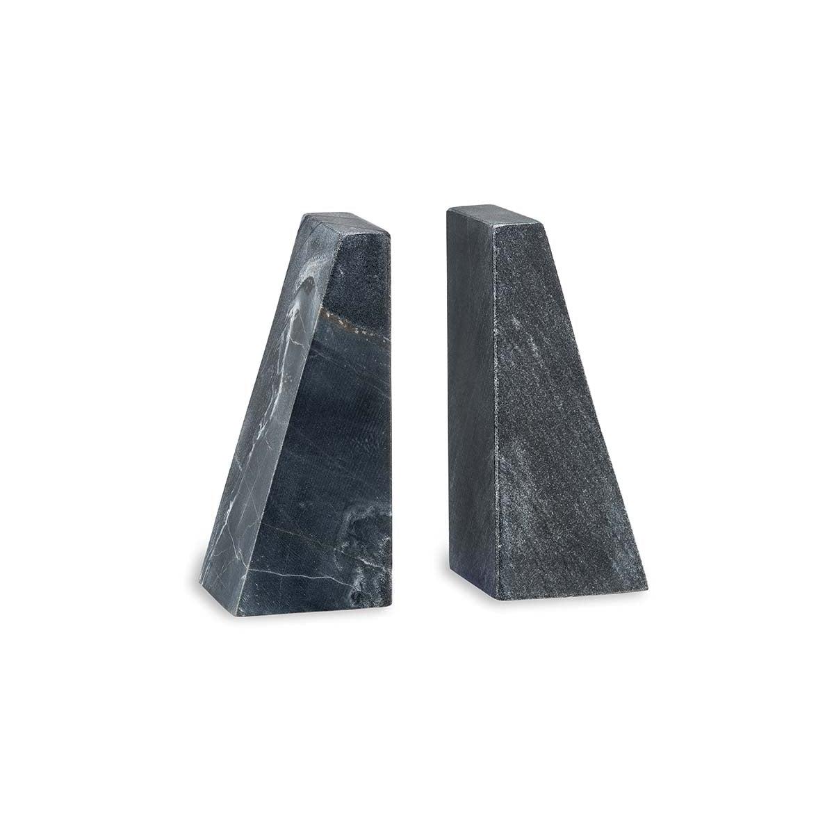 Nkuku Juda Marble Bookends | Decorative Accessories | Black – image 5