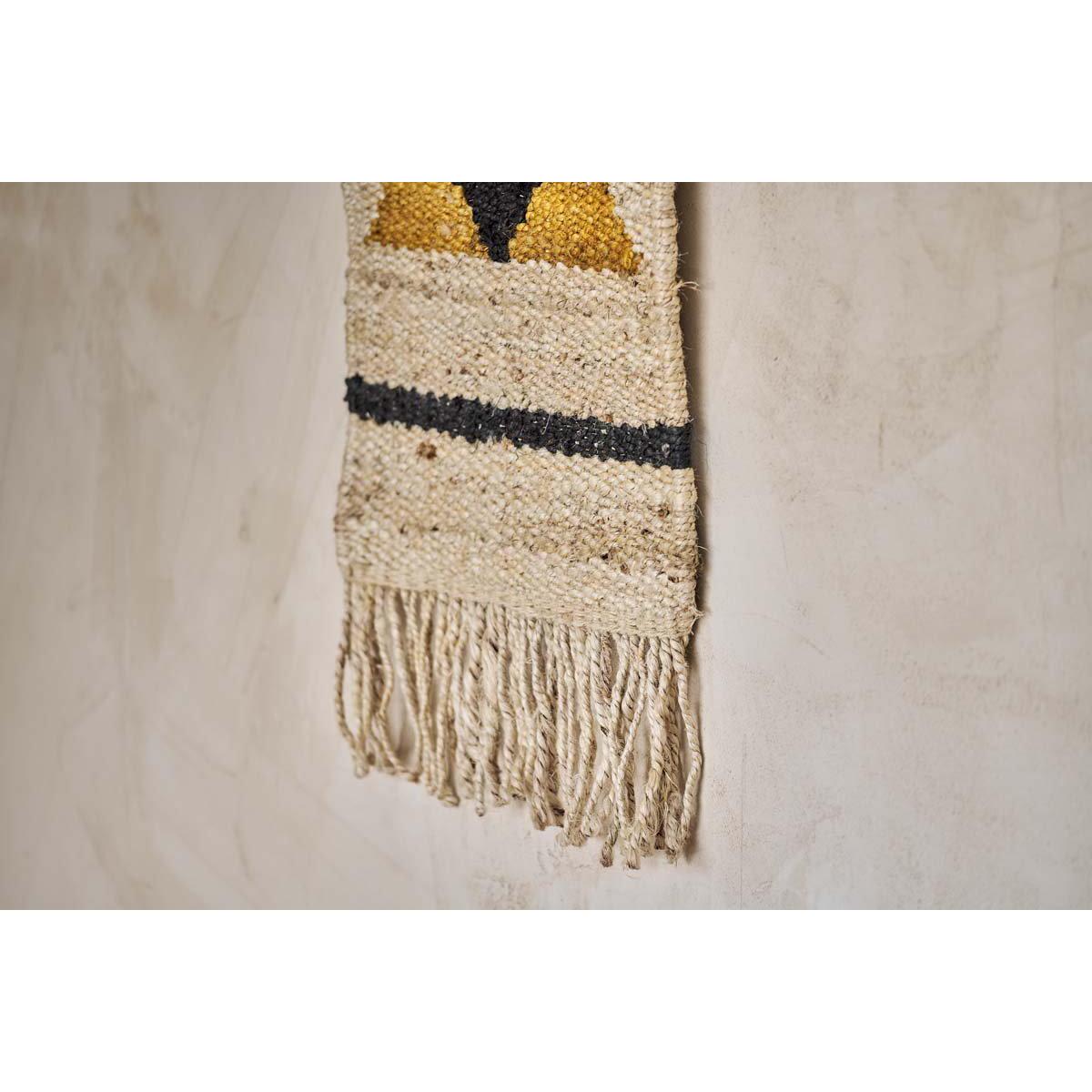 Nkuku Hombi Hemp Wall Hanging Triangle | Decorative Accessories | Multicolour | 78 x 46 x 2 cm – image 4