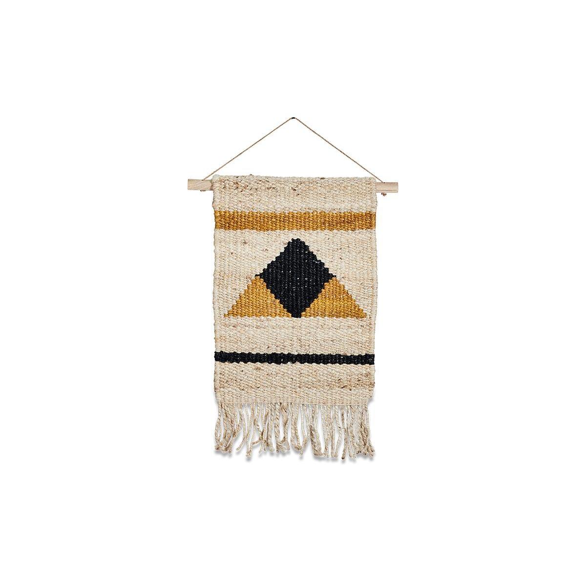 Nkuku Hombi Hemp Wall Hanging Triangle | Decorative Accessories | Multicolour | 78 x 46 x 2 cm – image 5